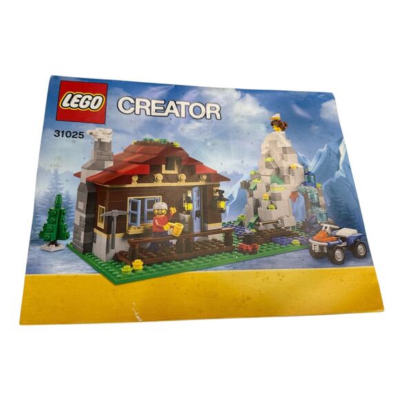 Retired Lego Creator Book 31025 "3-in-1 Mountain Hut" (Book Only) - Picture 1 of 2